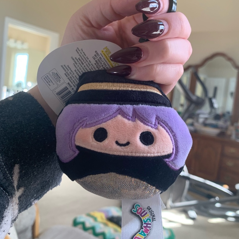Squishmallow Clip Madeleine Witch Halloween NWT